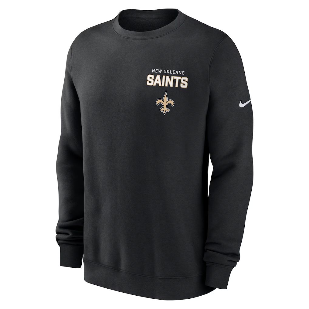 2026 NFL New Orleans Saints round-neck sweatshirt 01->new orleans saints->NFL Jersey